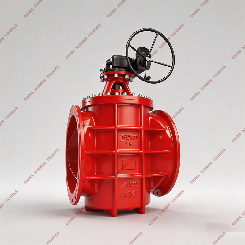 Manual Operated 2-Way Plug Valve
